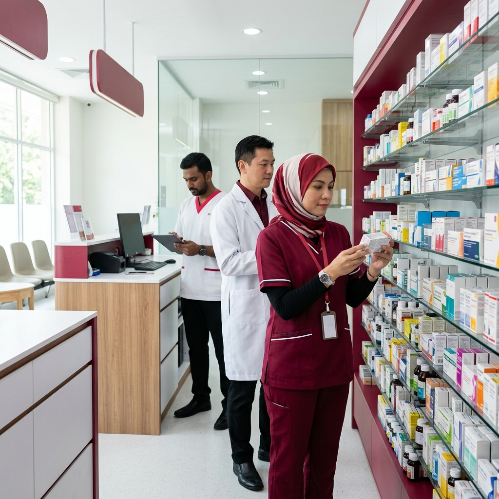 Pharmacy & Dispensary - Malaysian healthcare practice